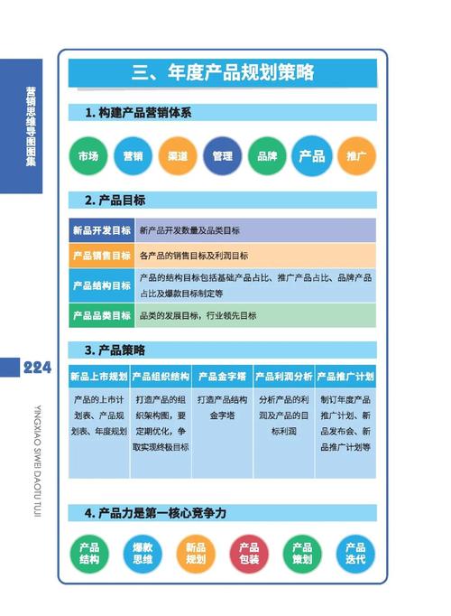 产品营销策略年度规划